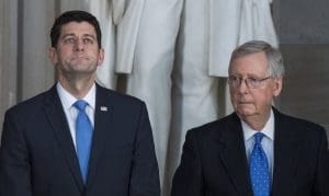 Paul Ryan and Mitch McConnell
