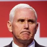 Mike Pence comes out firmly against voting rights
