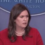 Reporter gets Sarah Sanders to admit Trump lied about porn star payment