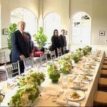 Trump has 9-course feast with dictator who starves his own people