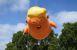 Trump Baby blimp