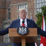 Trump threatens Europe’s immigrants in racist rant during UK visit