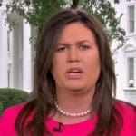 Sarah Sanders desperately attacks the Russia investigation as a ‘hoax’