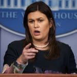Sarah Sanders uses debunked urban myth to lecture press about honesty