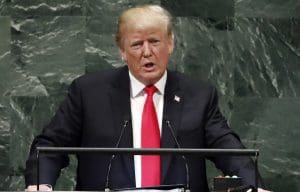 Donald Trump at UN
