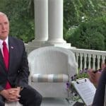 Pence throws his staff under the bus on TV, then asks for a do-over