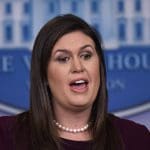 Sanders says Trump stated ‘facts’ when he mocked Ford. That’s a lie.