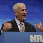 GOP drops toxic NRA president from rally at school shooting site