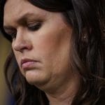 Sarah Huckabee Sanders forced to apologize for mocking Biden’s stutter