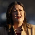 Sarah Sanders whines about MAGA teens after defending baby jails