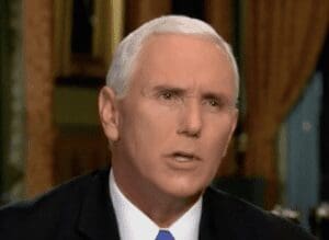 Mike Pence visits with Tucker Carlson.