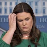Sarah Sanders hides from scandals with only 1 press briefing in 79 days