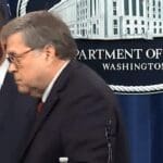 Watch: AG Barr flees after reporter asks him about covering for Trump
