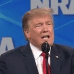 Trump whips up NRA audience with unhinged rant about guns and ‘coup’