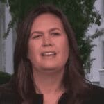 Sarah Sanders whines it’s not ‘helpful’ to point out Trump is a bigot