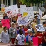 Tens of thousands protest against the GOP making health care a crime