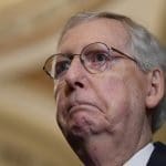 McConnell refuses to denounce Confederate statues at the Capitol