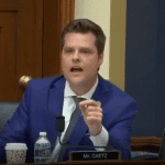 Watch Matt Gaetz flip out when a witness refuses to say a wall is a good idea