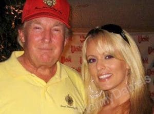 Trump with Stormy Daniels