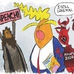 Cartoon: Trumpy Devil Love