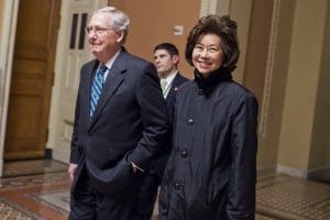 Elaine Chao, Mitch McConnell