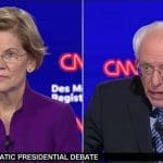 Watch Democratic candidates explain why of course a woman can beat Trump