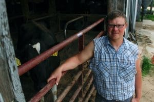 Wisconsin dairy farmer