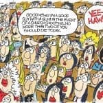 Cartoon: Yee-Haw For Guns