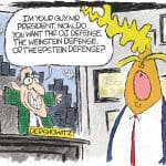 Cartoon: Trump’s Dershowitz Defense
