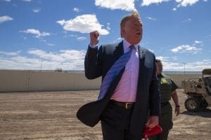 Donald Trump, border wall