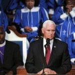 Pence praises bishop who called gay people ‘demonic’ at MLK event