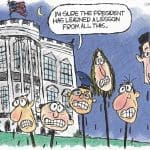Cartoon: Trump Bloodletting