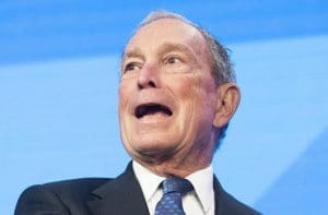 Former New York City mayor Michael Bloomberg