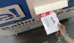 Mail-in ballot, vote by mail