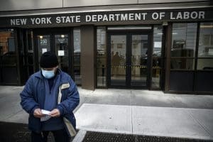 Virus outbreak unemployment