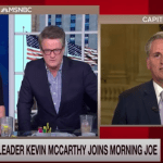 McCarthy was a fan of Scarborough before pretending not to know him