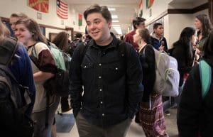 Transgender teen student