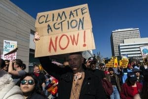 Climate change activists.
