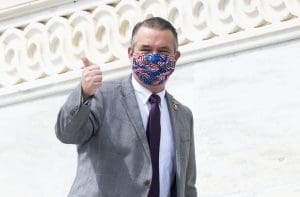 Rep. Don Bacon in mask