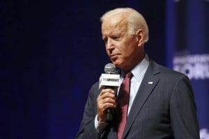 Democratic presidential candidate Joe Biden.
