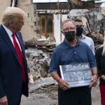 Owner of burned Kenosha business says Trump used his story for political gain