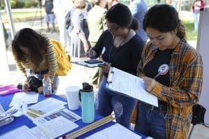 People register to vote in Arizona