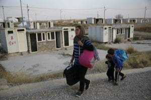 Christian Syrian family flees Turkish invasion, Oct. 17, 2019
