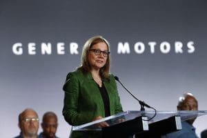 General Motors Chair and Chief Executive Officer Mary Barra
