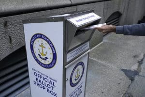 Rhode Island ballot box