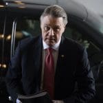 Georgia senator ditches his own rally ahead of run-off election