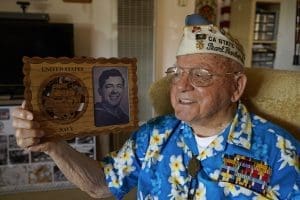 Pearl Harbor vet Mickey Ganitch