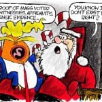 Cartoon: Christmas conspiracies
