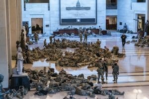 National Guard inside Capitol