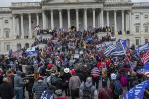 Rioters at US Capitol Jan. 6, 2021